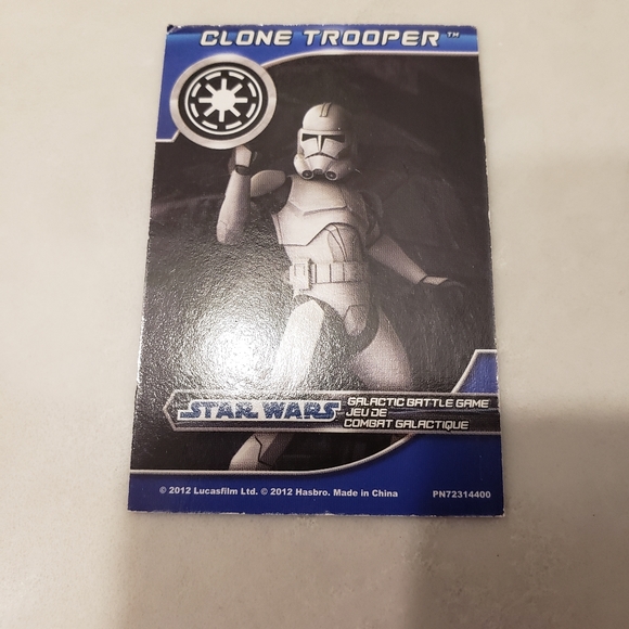 Clone Trooper Star Wars Galactic Battle Game 2012 Lucasfilm Ltd - Picture 1 of 4